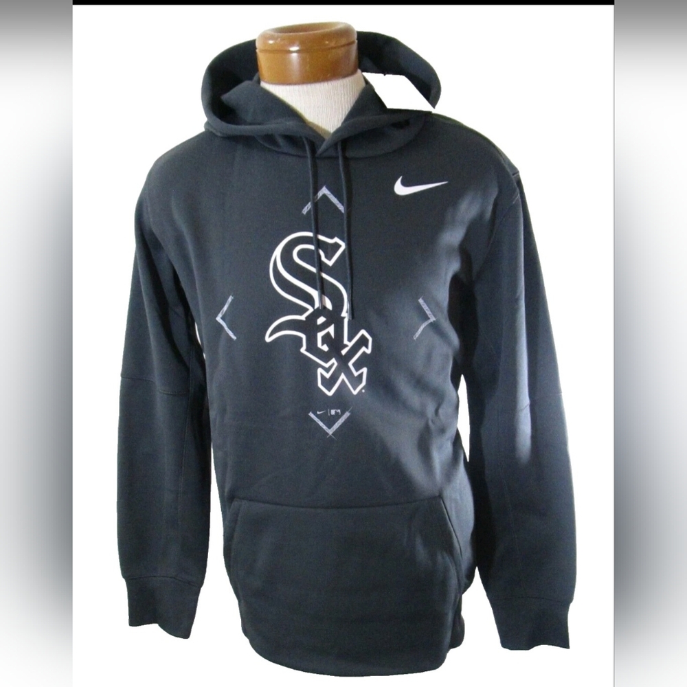 Nike Chicago White Sox Mens Bracket Icon Performance Hoodie Size SMALL